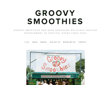 Tablet Screenshot of groovysmoothies.co.uk